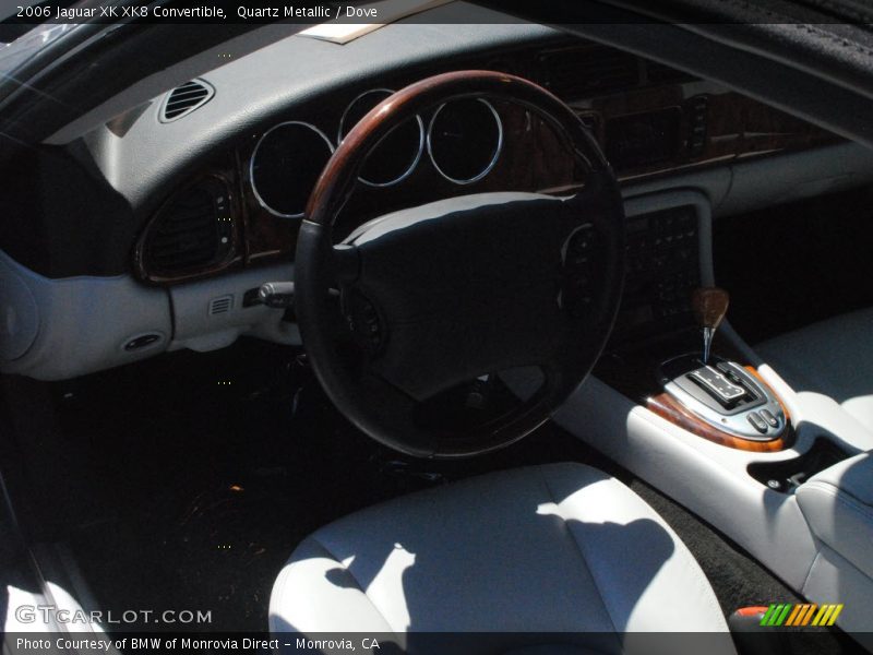 Quartz Metallic / Dove 2006 Jaguar XK XK8 Convertible