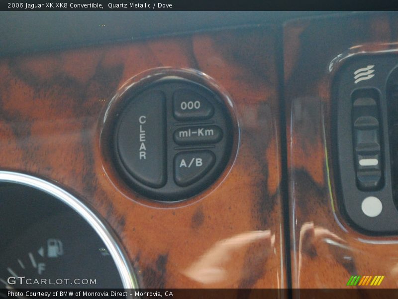 Controls of 2006 XK XK8 Convertible