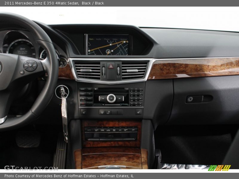 Black / Black 2011 Mercedes-Benz E 350 4Matic Sedan
