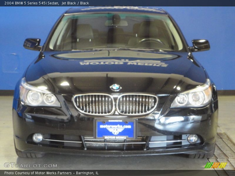 Jet Black / Black 2004 BMW 5 Series 545i Sedan