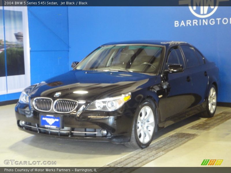 Jet Black / Black 2004 BMW 5 Series 545i Sedan