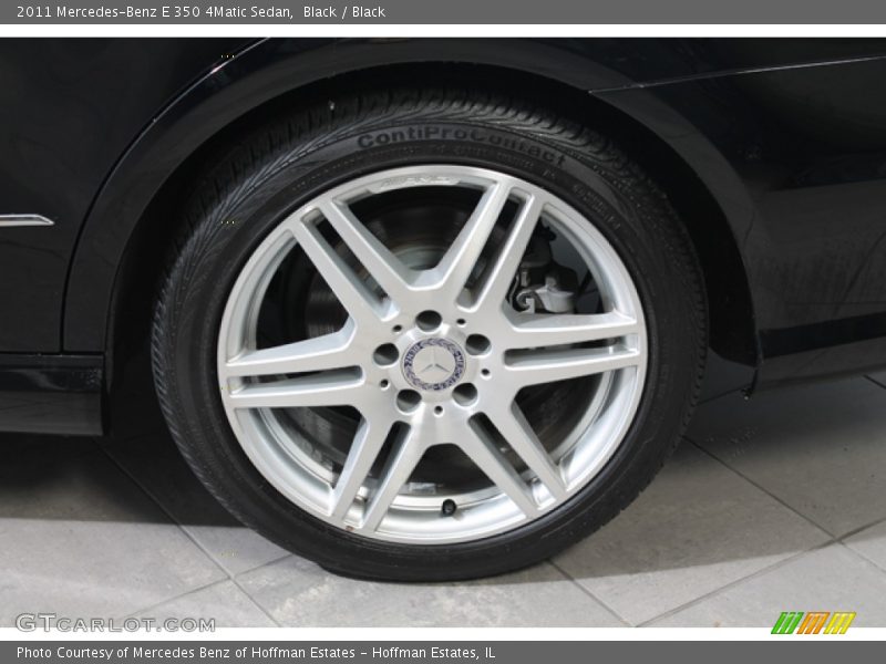Black / Black 2011 Mercedes-Benz E 350 4Matic Sedan