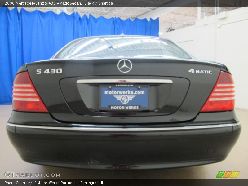 Black / Charcoal 2006 Mercedes-Benz S 430 4Matic Sedan
