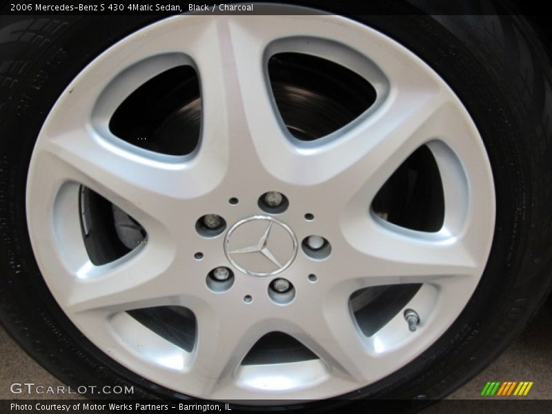 Black / Charcoal 2006 Mercedes-Benz S 430 4Matic Sedan