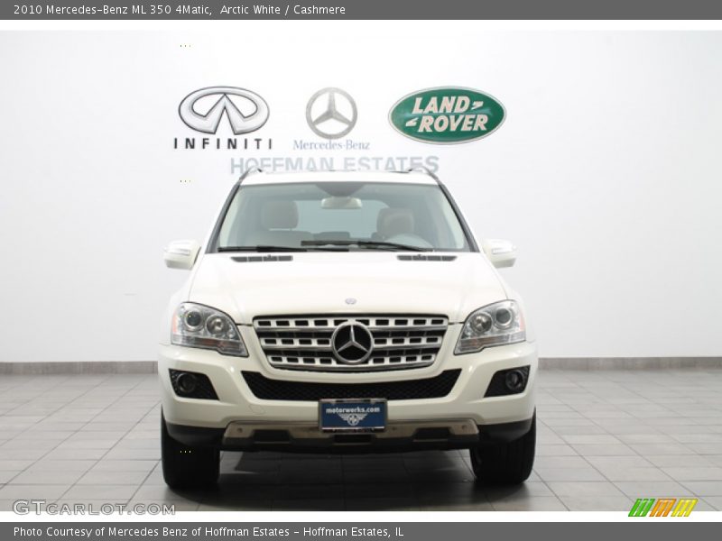 Arctic White / Cashmere 2010 Mercedes-Benz ML 350 4Matic