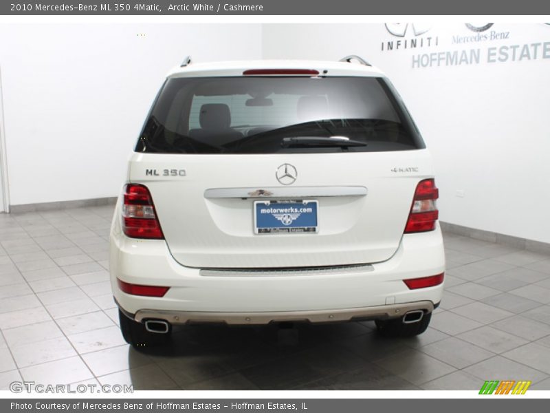 Arctic White / Cashmere 2010 Mercedes-Benz ML 350 4Matic