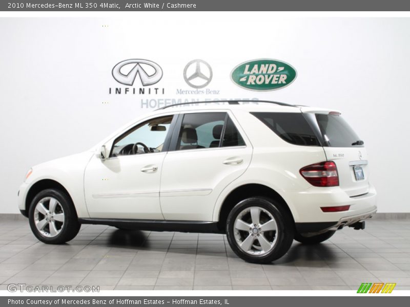 Arctic White / Cashmere 2010 Mercedes-Benz ML 350 4Matic