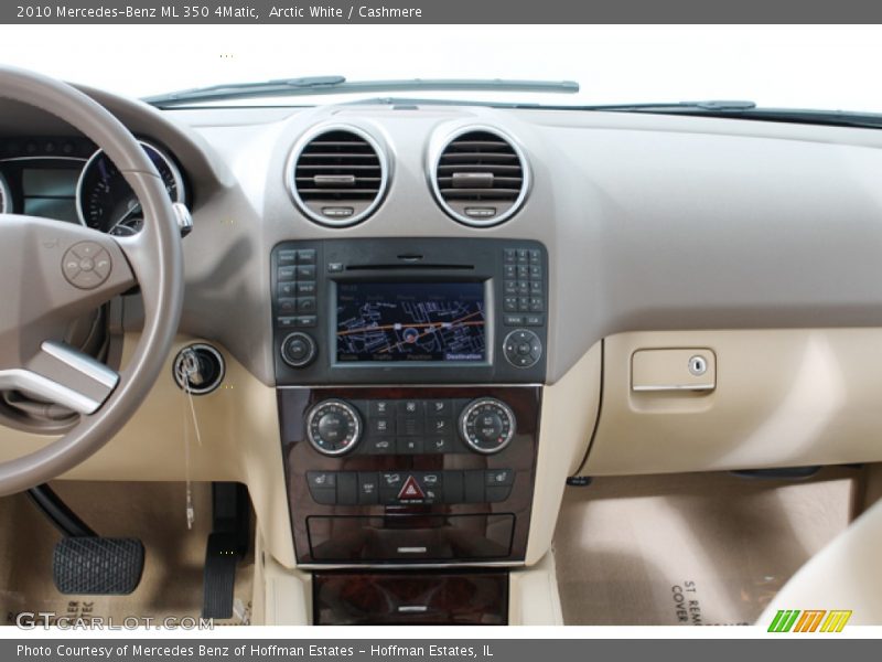 Arctic White / Cashmere 2010 Mercedes-Benz ML 350 4Matic