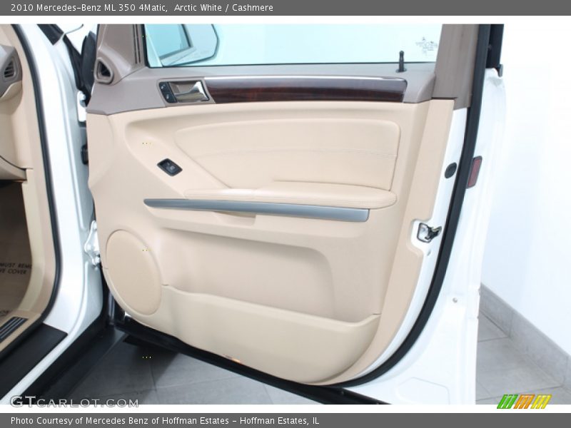 Arctic White / Cashmere 2010 Mercedes-Benz ML 350 4Matic