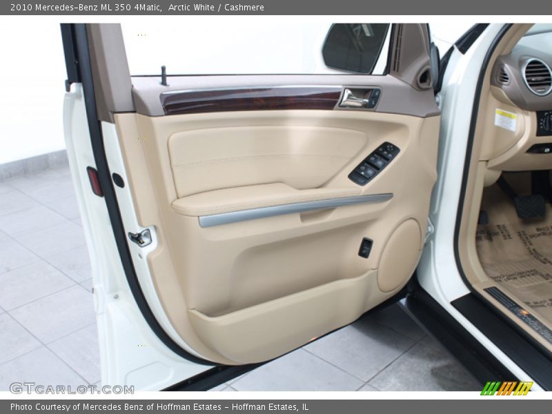 Arctic White / Cashmere 2010 Mercedes-Benz ML 350 4Matic