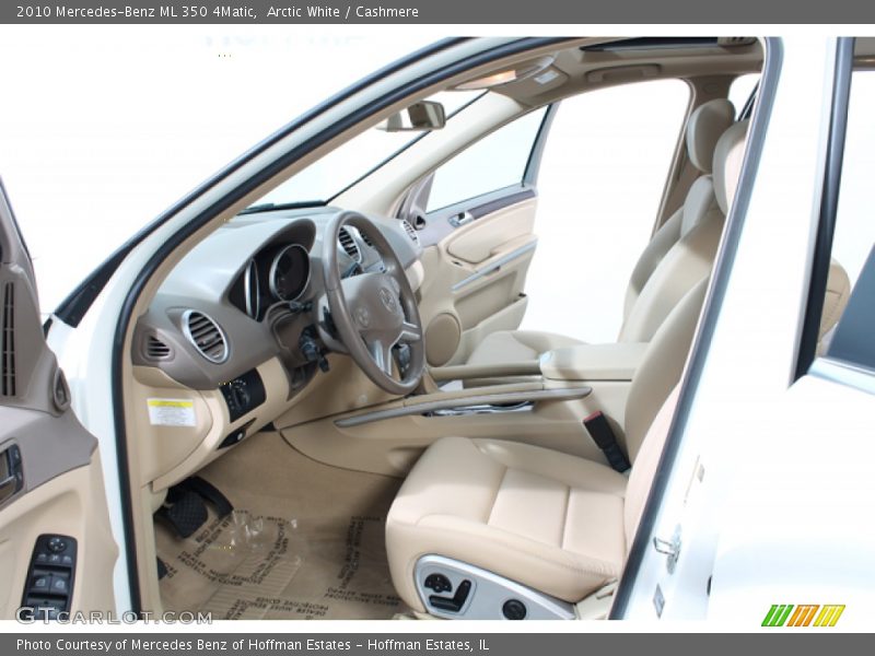 Arctic White / Cashmere 2010 Mercedes-Benz ML 350 4Matic
