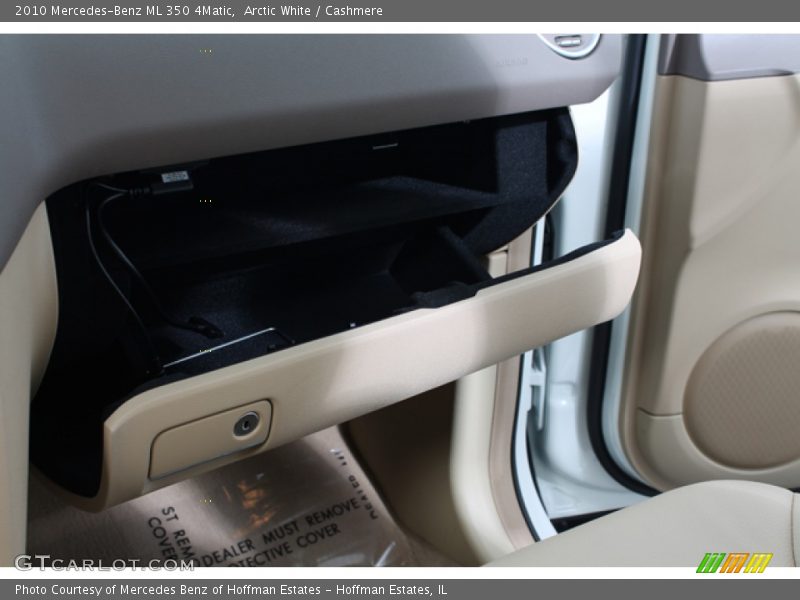 Arctic White / Cashmere 2010 Mercedes-Benz ML 350 4Matic