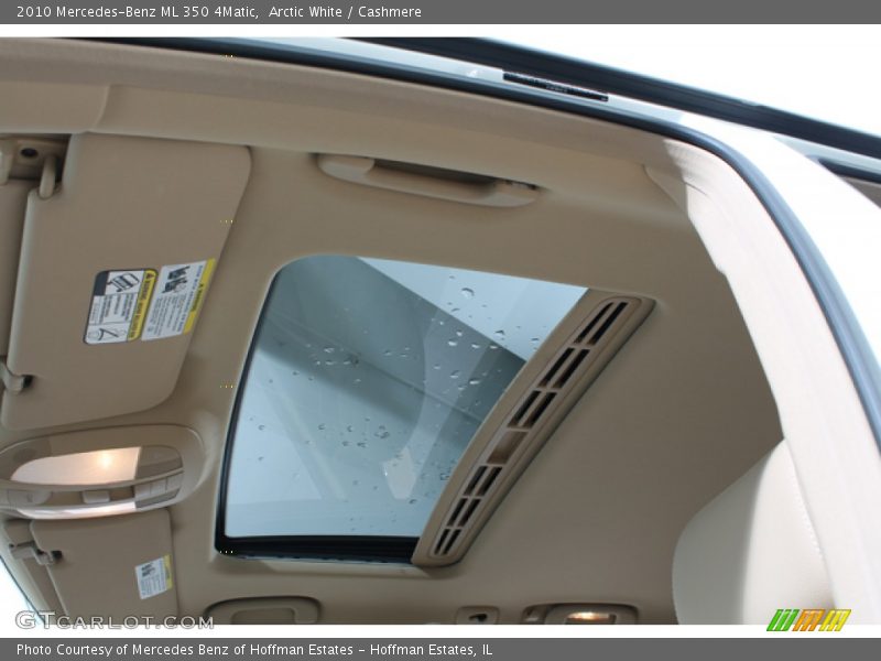 Arctic White / Cashmere 2010 Mercedes-Benz ML 350 4Matic