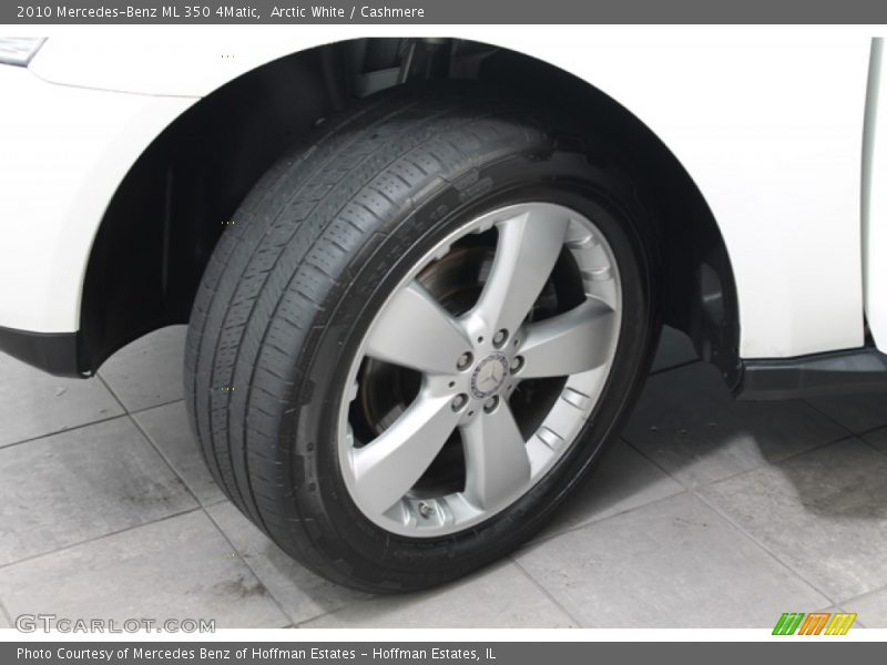 Arctic White / Cashmere 2010 Mercedes-Benz ML 350 4Matic