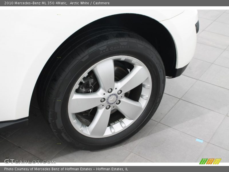 Arctic White / Cashmere 2010 Mercedes-Benz ML 350 4Matic