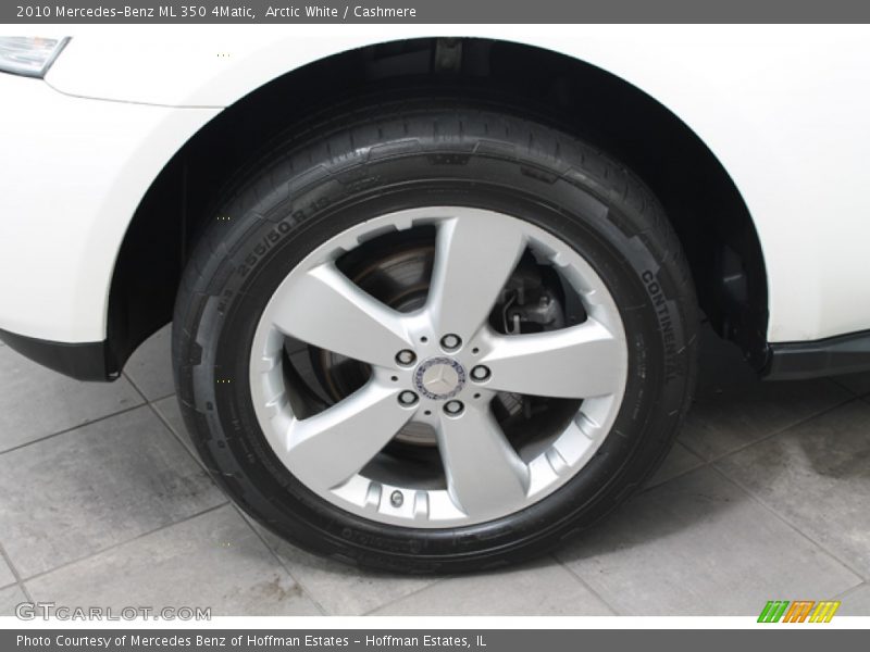 Arctic White / Cashmere 2010 Mercedes-Benz ML 350 4Matic