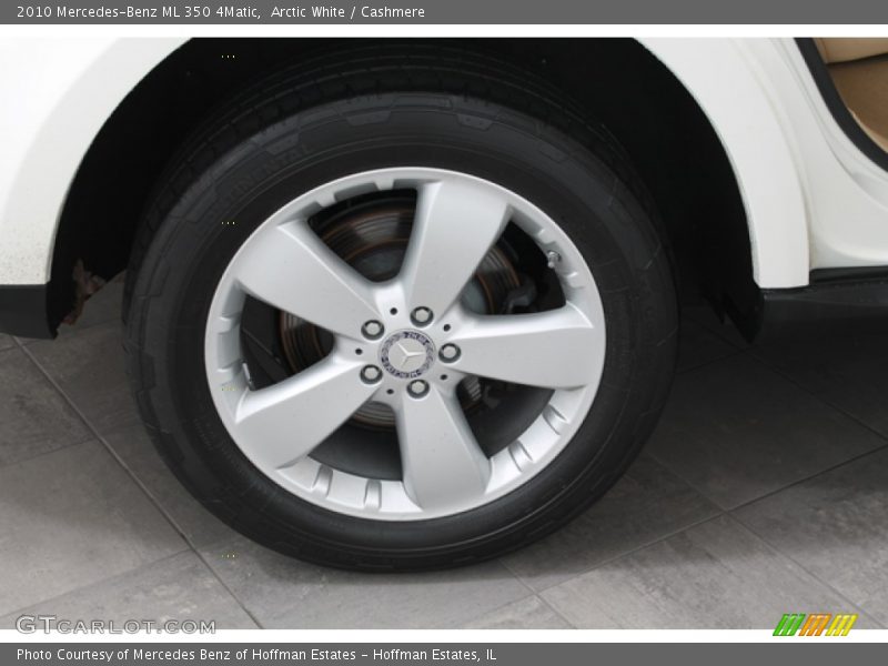 Arctic White / Cashmere 2010 Mercedes-Benz ML 350 4Matic