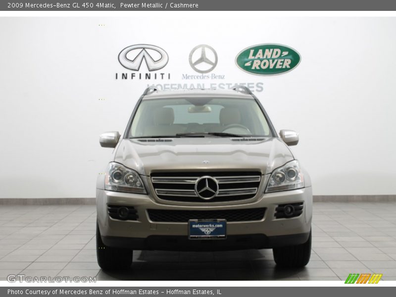 Pewter Metallic / Cashmere 2009 Mercedes-Benz GL 450 4Matic