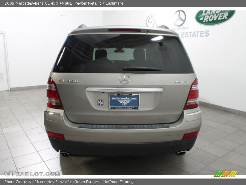 Pewter Metallic / Cashmere 2009 Mercedes-Benz GL 450 4Matic