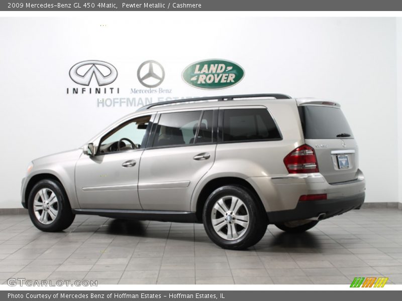 Pewter Metallic / Cashmere 2009 Mercedes-Benz GL 450 4Matic