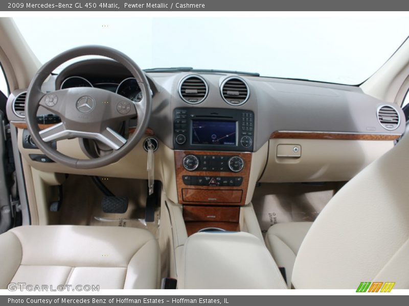 Pewter Metallic / Cashmere 2009 Mercedes-Benz GL 450 4Matic