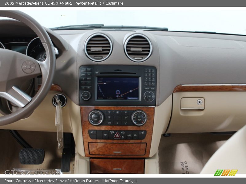 Pewter Metallic / Cashmere 2009 Mercedes-Benz GL 450 4Matic