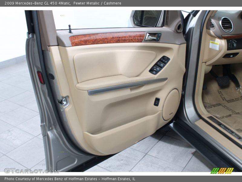 Pewter Metallic / Cashmere 2009 Mercedes-Benz GL 450 4Matic