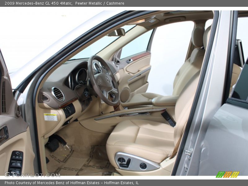 Pewter Metallic / Cashmere 2009 Mercedes-Benz GL 450 4Matic