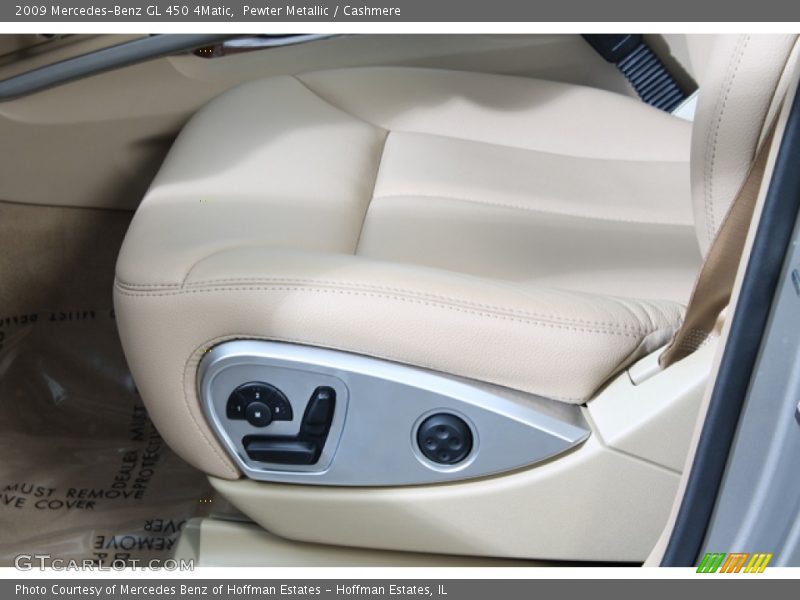 Pewter Metallic / Cashmere 2009 Mercedes-Benz GL 450 4Matic