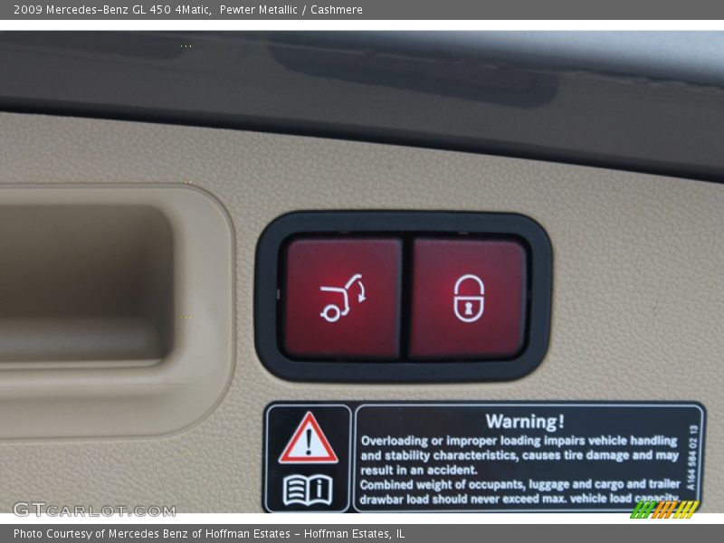 Pewter Metallic / Cashmere 2009 Mercedes-Benz GL 450 4Matic