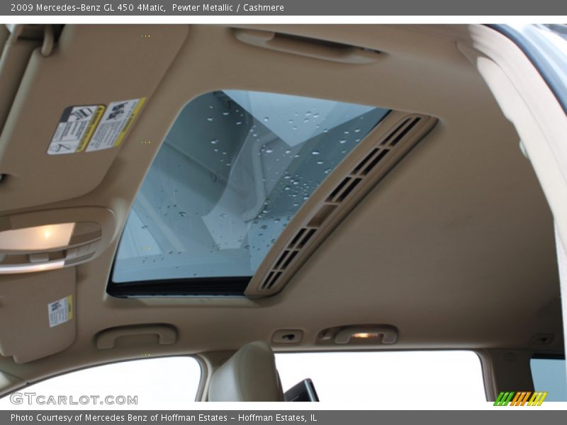 Pewter Metallic / Cashmere 2009 Mercedes-Benz GL 450 4Matic