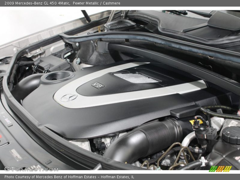 Pewter Metallic / Cashmere 2009 Mercedes-Benz GL 450 4Matic