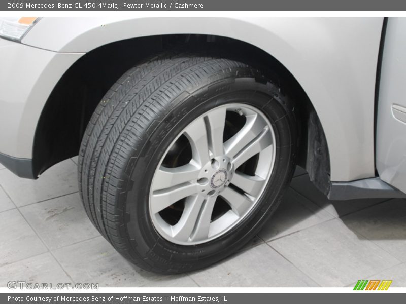 Pewter Metallic / Cashmere 2009 Mercedes-Benz GL 450 4Matic