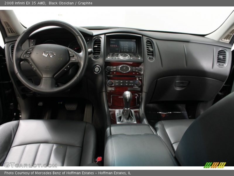 Black Obsidian / Graphite 2008 Infiniti EX 35 AWD