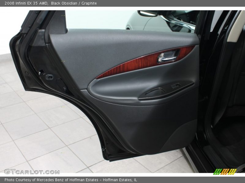 Black Obsidian / Graphite 2008 Infiniti EX 35 AWD