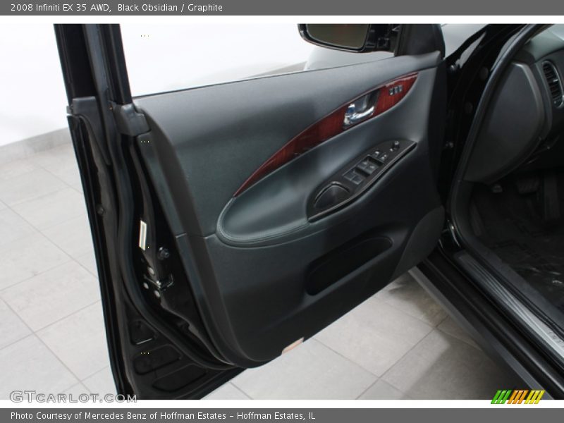 Black Obsidian / Graphite 2008 Infiniti EX 35 AWD
