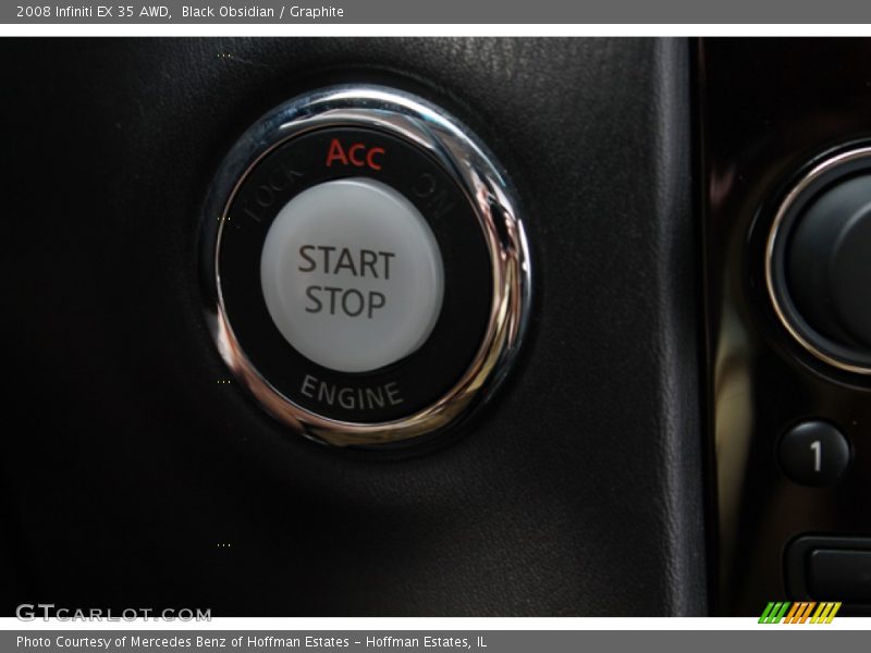 Black Obsidian / Graphite 2008 Infiniti EX 35 AWD
