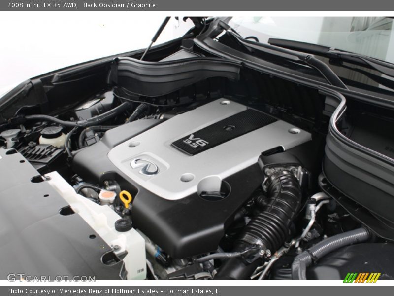 Black Obsidian / Graphite 2008 Infiniti EX 35 AWD