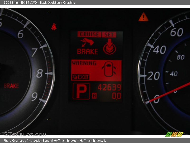 Black Obsidian / Graphite 2008 Infiniti EX 35 AWD