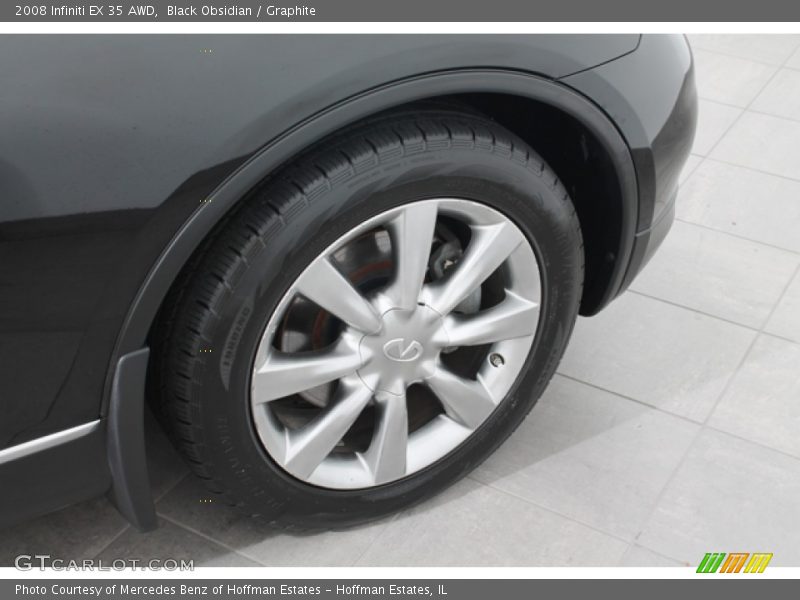 Black Obsidian / Graphite 2008 Infiniti EX 35 AWD