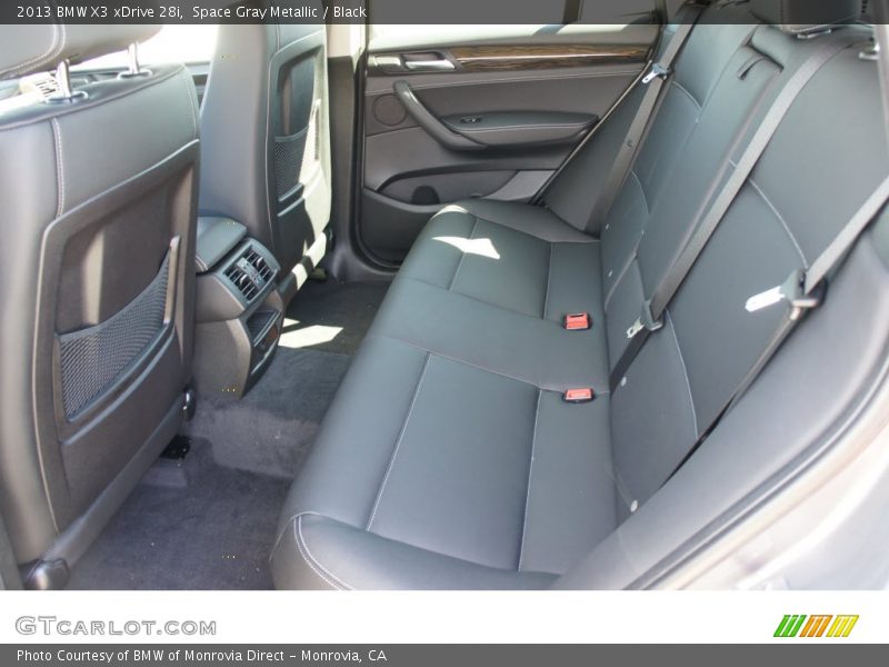 Space Gray Metallic / Black 2013 BMW X3 xDrive 28i