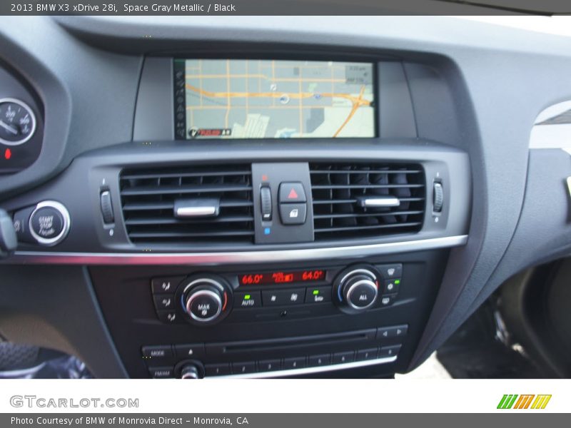Space Gray Metallic / Black 2013 BMW X3 xDrive 28i
