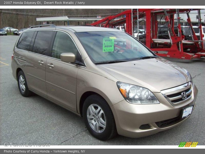 Desert Rock Metallic / Ivory 2007 Honda Odyssey EX