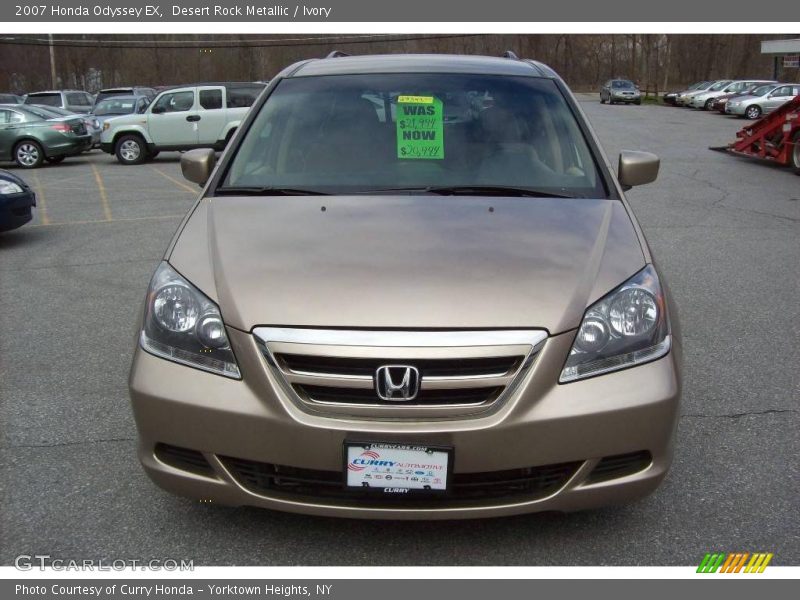 Desert Rock Metallic / Ivory 2007 Honda Odyssey EX
