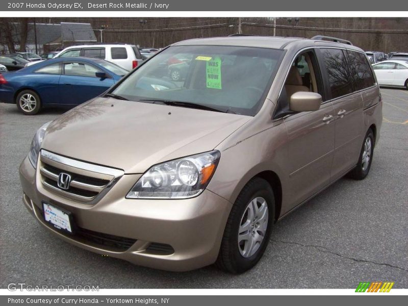 Desert Rock Metallic / Ivory 2007 Honda Odyssey EX