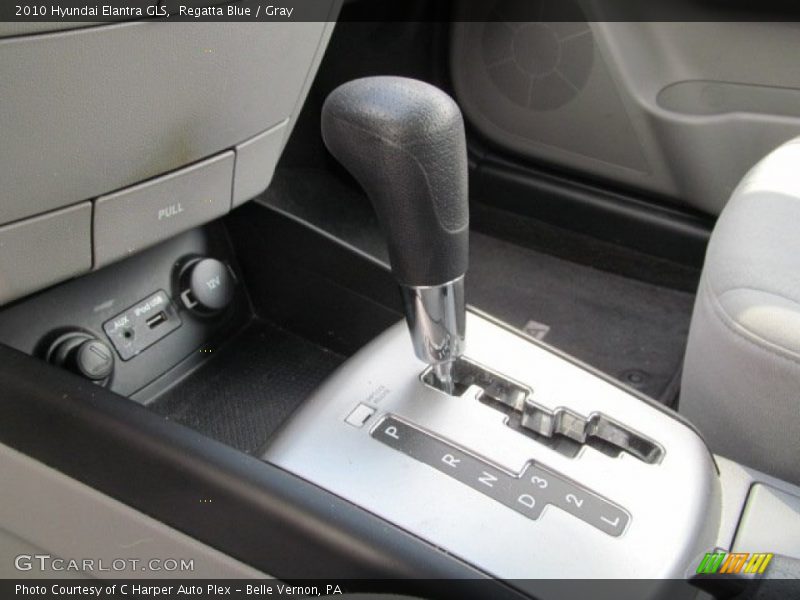 Regatta Blue / Gray 2010 Hyundai Elantra GLS