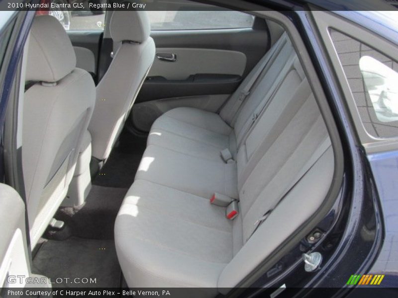 Regatta Blue / Gray 2010 Hyundai Elantra GLS