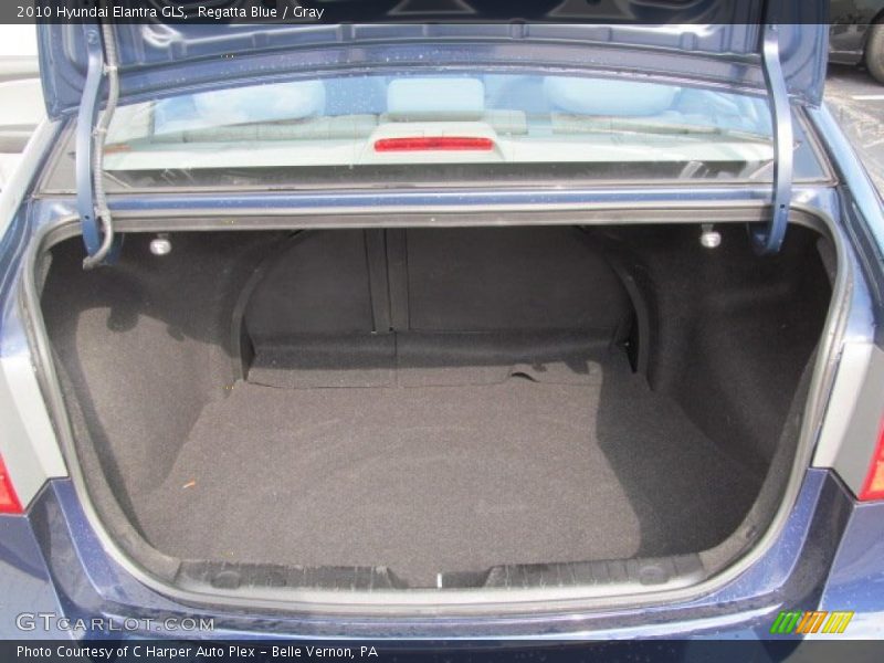 Regatta Blue / Gray 2010 Hyundai Elantra GLS