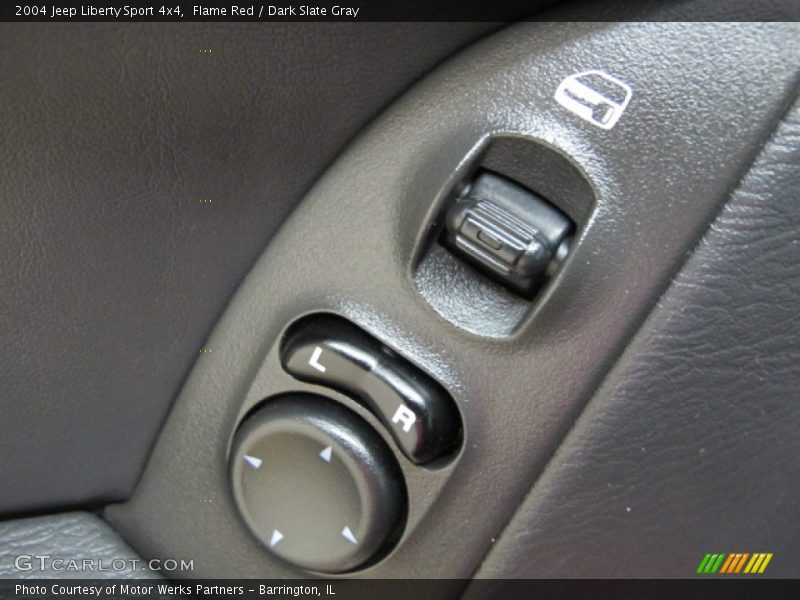 Flame Red / Dark Slate Gray 2004 Jeep Liberty Sport 4x4