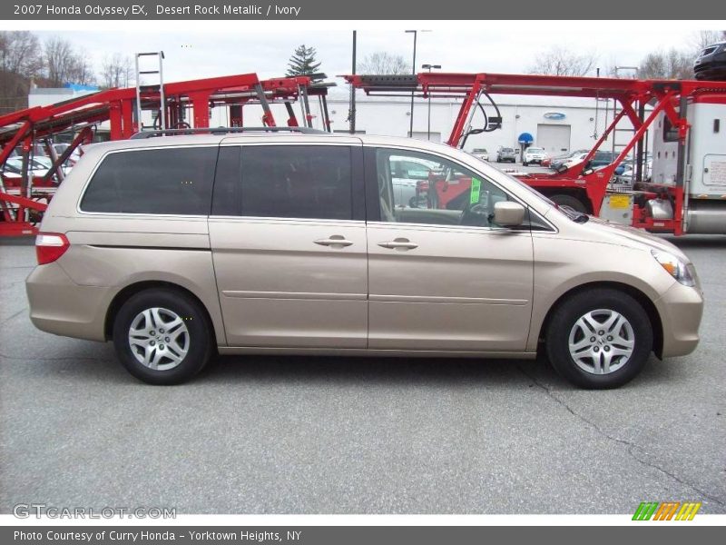 Desert Rock Metallic / Ivory 2007 Honda Odyssey EX